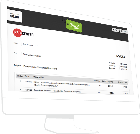 how to create online invoices