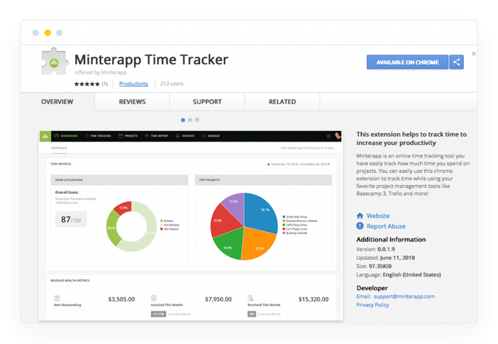 trackingtime chrome extension trackingtime chrome extension