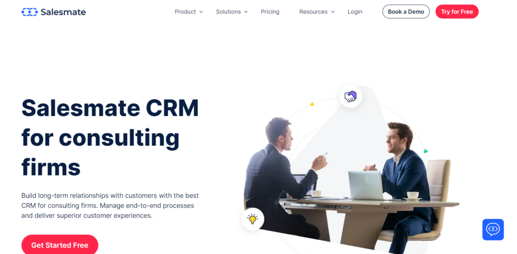 Salesmate CRM for consultants 