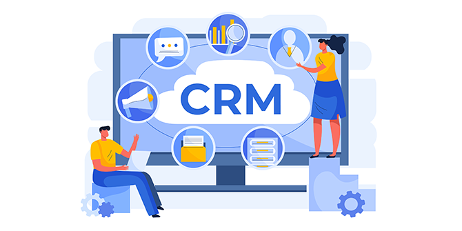 CRM analytics for consulting business 