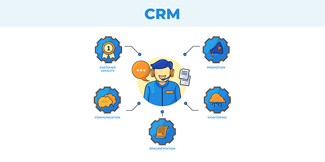 Role-based CRM use cases for consulting business 