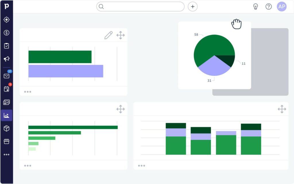 Pipedrive Insights and reports feature